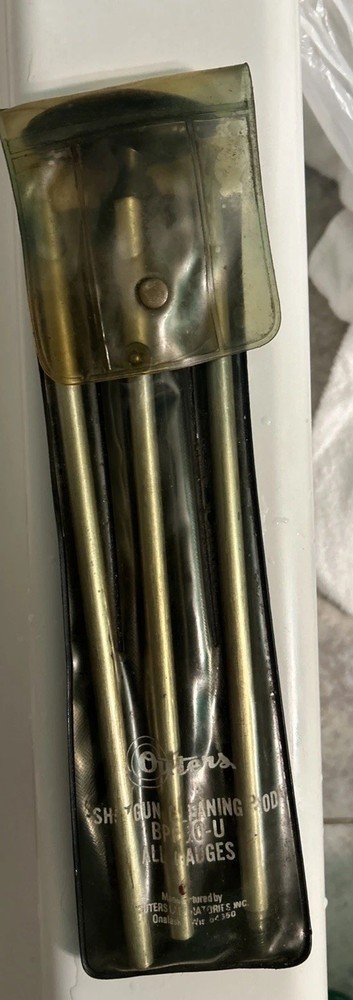 Vintage Outers shotgun cleaning rod set for all gauges.