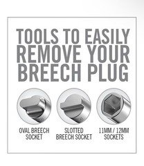 Real Avid Breech Plug Master Maintenance Kit Works w/ Most Muzzleloaders AVBPMMK