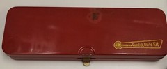 Vintage ~ Outers Gunslick Rifle Cleaning Kit Metal Tin case no 477