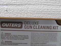 Vintage Outers Rifle Gun Cleaning Kit Good Condition Brown Case
