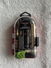 RangeMaxx .40 Cal Cleaning Kit, Metal Plastic Brass, Brush Mop Slot Tip, Case