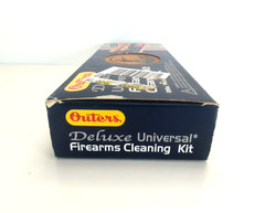 Outers Deluxe Universal Firearm Gun Cleaning Kit Rifle Pistol Shotgun Used