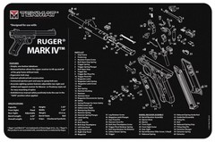 Tekmat Armorers Bench Mat 11″x17″ Ruger LCP Pistol Black – 17-RUGERLCP