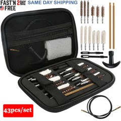43X Universal Gun Cleaning Kit for Any Caliber Rifle Pistol Shotgun Cleaning Kit