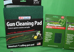 Drymate Large Surface Solution Gun Cleaning Pad Large With Remington Cloths