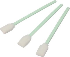 5.1″ Foam Swabs 100pcs Rectangle Head For Printer Head Optical Equipment Clean