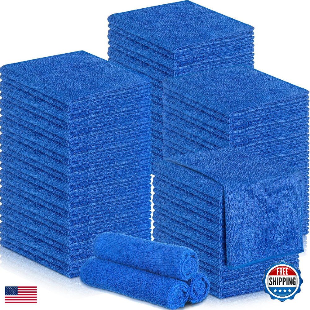 Macarrie 200 Microfiber Cleaning Cloths Microfiber Towels For Car Absorbent