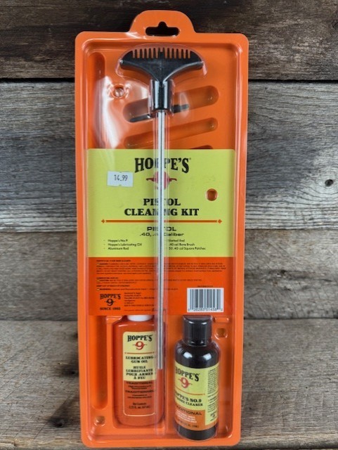 Hoppe’s Pistol Cleaning Kit with Aluminum Rod