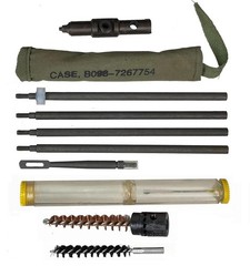 M1 Garand Buttstock Cleaning Kit Oiler Brass Brush 8-32 TPI 5PC Set
