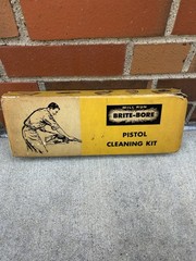 Vintage Brite-Bore Cleaning Kit .22 Caliber Pistol With Box