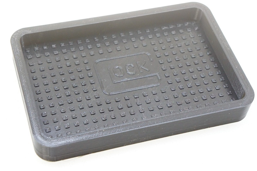 3D Parts Tray for Glock (6″ x 4″) – Cleaning, Maintenance, Small Parts +