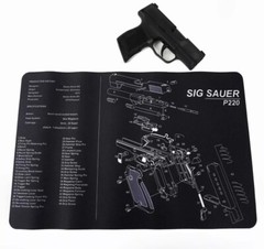 11”x17” For Sig Sauer P220 Gun Pistol Cleaning Mat Mouse Pad Man Dad father Gift