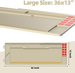 Large Gun Cleaning Mat for Rifle Shotgun Pistol, Magnetic Cleaning Pad for All G