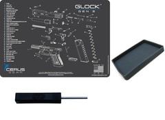 For Glock GEN 3 Complete Armorers Kit Bench Mat & Tool & Parts Tray