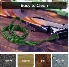 Compact Gun Bore Cleaning Kit – Absorbent & Effective Solution for All Calibers