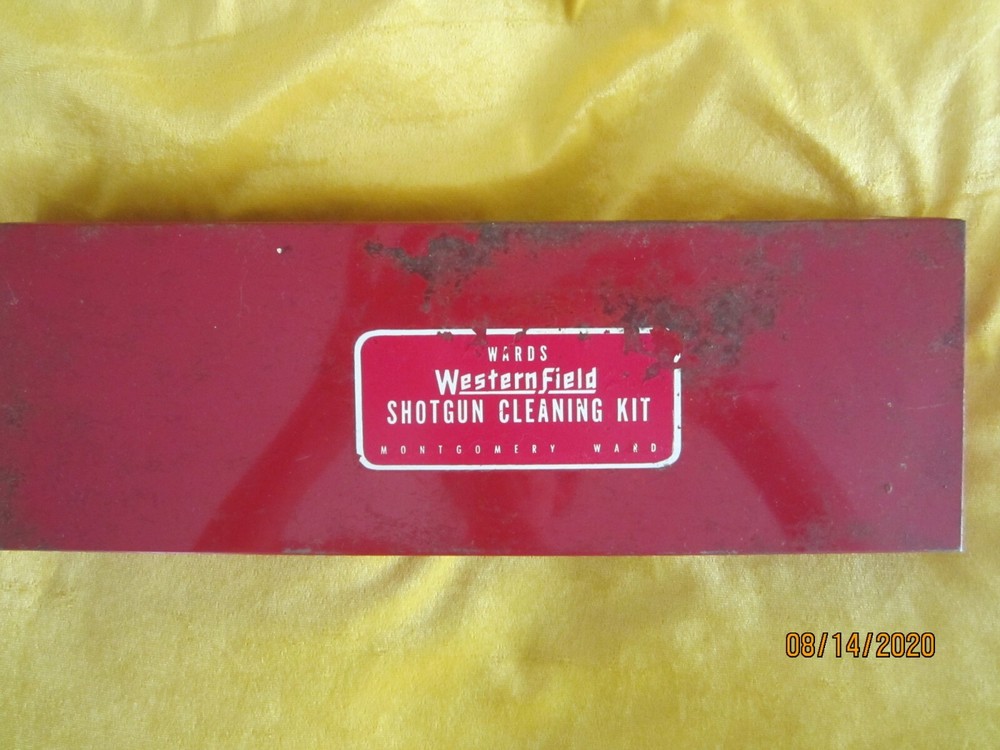 Vintage Wards Western Field Cleaning Kit Montgomery Ward