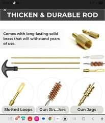 NEW, SEALED, Tacsnake Universal Gun Cleaning Kit Rifle, Shotgun, Handgun