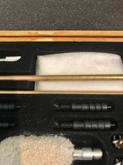 One OUTERS Gun Cleaning Kit Wood Boxed 31 Pc Gun Maintenance Tool Set
