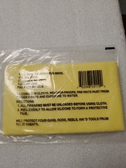 Ruger Silicone Gun & Reel Cloth, Protects, Polishes, Treated
