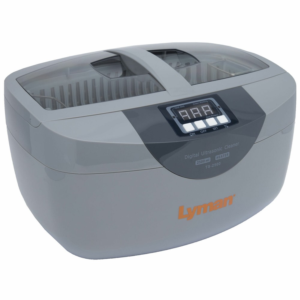 Lyman Turbo Sonic 2500 Ultrasonic Case Cleaner NEW Cleans Cases Inside And Out