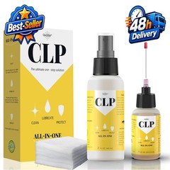 Qucship Gun Cleaning Kit with Oil 2 oz & 1 oz Needle Oiler
