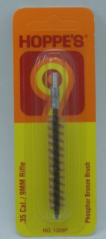 Hoppes 1309P Rifle Cleaning Phosphor Bronze Brush 35 Caliber