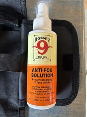 Hoppes Pistol Gun Cleaning Kit – Anti Fog – Gun Oil Lube – Cleaning Patches