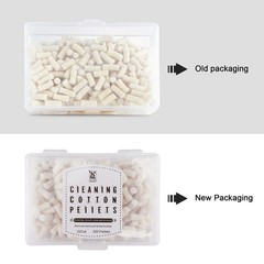 300 Cotton Wool Felt Cleaning Pellets for .22/.177 Caliber Gun Maintenance – Sto