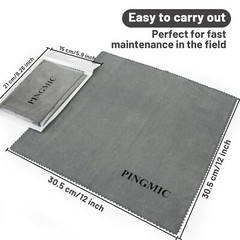 Silicon Gun Cloth 5PCS 12” ×12” Gun Cleaning Cloth Lint Free Gun Cloth – Gun