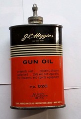 Vintage JC Higgins Gun Cleaning Kit with Handy Oiler Hunting & Gun Collectible