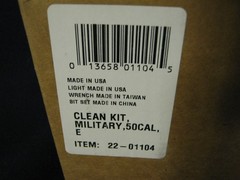 GERBER 50 CALIBER 22-01104 GUN CLEANING KIT WITH OTIS TECH-FREE SHIP-BIN 2