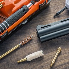 ASR Outdoor 15pc Hand Gun Pistol Cleaning Tool Kit .357 .40 .45 Caliber