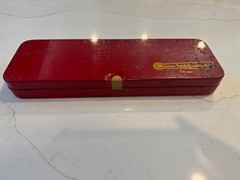 RARE Antique 1950-60s Outers Gunslick 410 Gauge Shotgun Cleaning Kit Metal Case