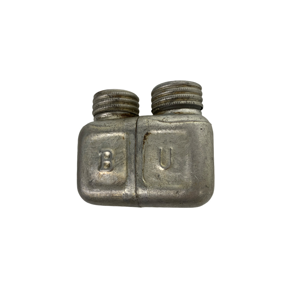 Eastern European Steel Double Combo Oil/Solvent Bottle Russian/Romania Mosin/SKS
