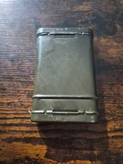 K98 mauser cleaning kit in metal case
