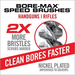 Real Avid Bore-Max Speed Brushes Multi-Cal Pack for Gun Cleaning (AVBMSBS)