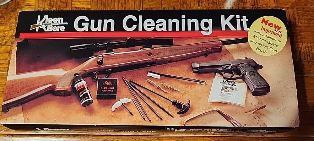 Kleen Bore Universal Cleaning Kit 3-Piece Steel Rod Uk-213
