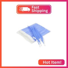 Wellgler’s 6.42” Gun Cleaning Swabs, Long Swabs,Microfiber Foam swabs,Multi-Pur