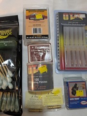 Gun Cleaning Kit Set Jags Bore Stick Brushes Patches