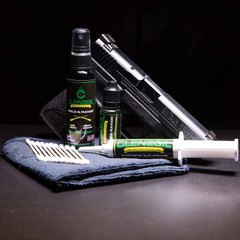 All-in-One Firearm Maintenance Kit: Cleaner, Lubricant & Synthetic Grease