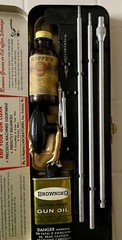 Vintage Outers Gunslick Rifle Gun Kit #477 30 Cal. Complete Red Metal Box
