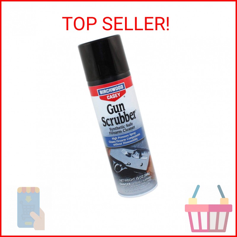 Aerosol Gun Scrubber Firearms Cleaner Size: 10″ H x 3″ W x 10″ D