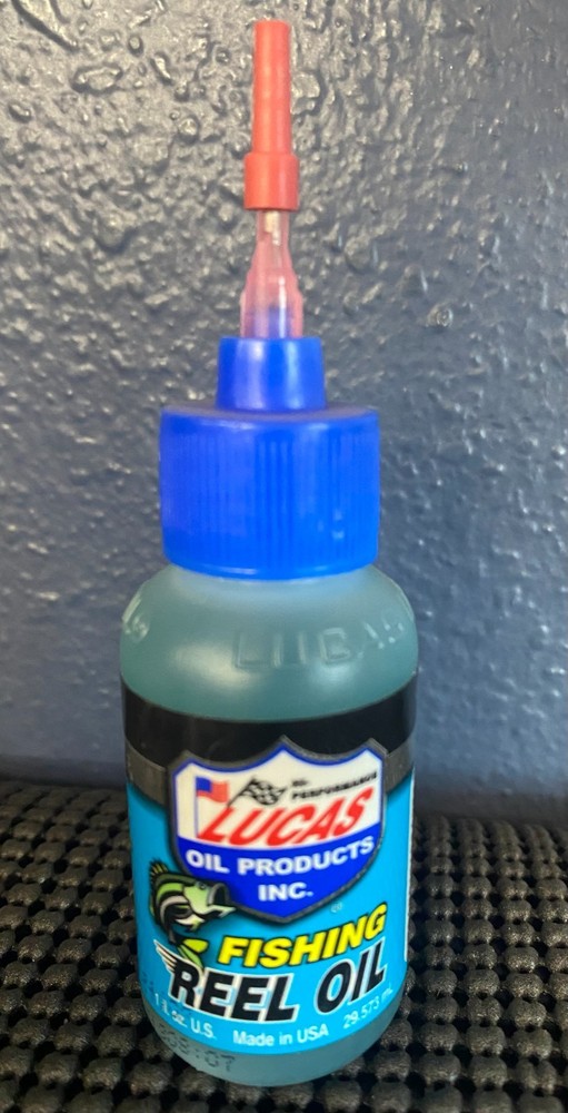 Lucas Fishing Reel Oil Lubricant Rust & Corrosion Protection 1 oz