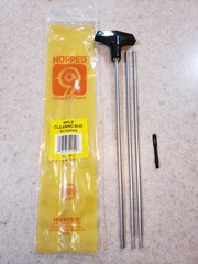 Vintage Hoppes Rifle Cleaning Rod All Calibers No. 3PU Aluminum & 4 Bore Brushes