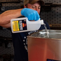 Ultrasonic Cleaner 1/2 Gallon for Gun Parts, Jewelry, and Small Items – High Eff