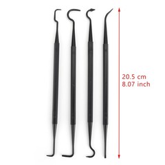 24Pcs Gun Cleaning Nylon Picks Tools Kit Rifle Pistol Clean Tool 6 Sets#