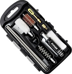 Efficient 12 Gauge Shotgun Cleaning Kit with Brass Patch Holder and Accessories