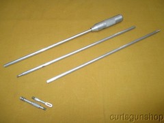 Vintage Mill-Rose Brite Bore 30 Cal 3 Piece Cleaning Rod Aluminum