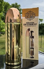 Wild Shot Deluxe Gun Cleaning Kit With Aluminum Bullet Shaped Storage Case
