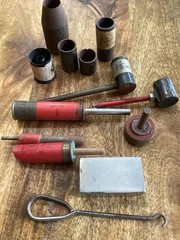 Large Lot of Gun Cleaning Tools – Both Handgun and Rifle